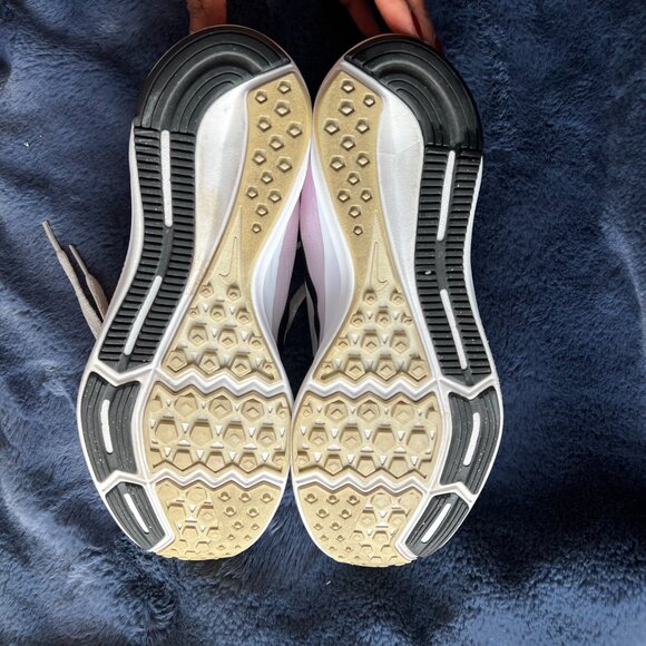 Nike Womens Downshifter 8/Vast Grey/Black/Pink Foam/ Size 8- Womens Running Shoe - Picture 8 of 14